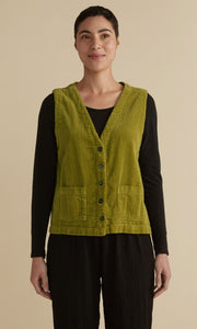 Cut Loose Lux Cord V-Neck Vest