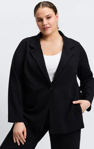 Foxcroft Morgan Knit Crepe Blazer