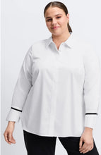 Load image into Gallery viewer, Foxcroft Iris Stretch Matte Sateen Shirt