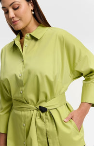 Foxcroft Avery Stretch Matte Sateen Shirt