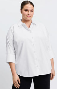 Foxcroft Avery Stretch Matte Sateen Shirt