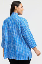 Load image into Gallery viewer, Foxcroft Crinkle Carolina 3/4 Sleeve Shirt Jacket