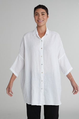 Cut Loose Lightweight Hanky Linen One Size Shirt