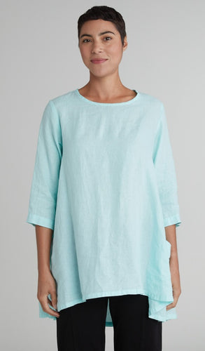 Cut Loose Lightweight Hanky Linen Side Pocket Tunic