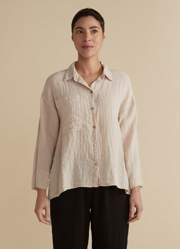 Cut Loose Fall Parachute Aline Split Blouse