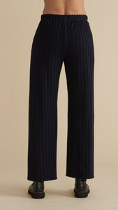 Cut Loose Frayed Stripe Easy Pocket Pant