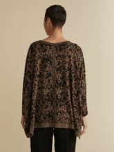 Load image into Gallery viewer, Cut Loose Floral Jacquard One Size Deep V Top