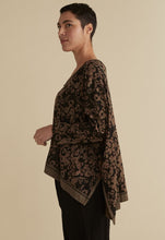 Load image into Gallery viewer, Cut Loose Floral Jacquard One Size Deep V Top