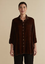 Load image into Gallery viewer, Cut Loose Velvet Easy Shirt