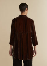 Load image into Gallery viewer, Cut Loose Velvet Easy Shirt