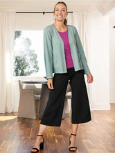 Load image into Gallery viewer, Blue Canoe Cropped Wide Leg Pant